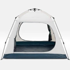 Quechua Abri De Camping 4 Places - Base Easy Fresh - Polyvalent, Instantané à Arceaux -Célèbre Camping Magasin abri de camping 4 places base easy fresh polyvalent instantane a arceaux 3