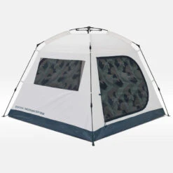 Quechua Abri De Camping 4 Places - Base Easy Fresh - Polyvalent, Instantané à Arceaux -Célèbre Camping Magasin abri de camping 4 places base easy fresh polyvalent instantane a arceaux 5