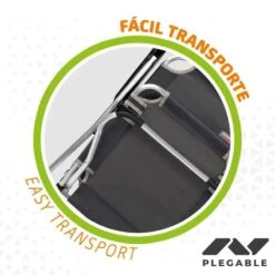 AKTIVE - Chaise Pliante Camping Fixe En Aluminium 54 X 57 X 91 Cm, Gris -Célèbre Camping Magasin aktive chaise pliante camping fixe en aluminium 54 x 57 x 91 cm gris 3