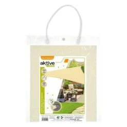 Aktive Garden Uv50 Store Triangulaire Couleur Crème -Célèbre Camping Magasin aktive garden uv50 store triangulaire couleur creme 3