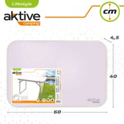 AKTIVE - Table Pliante Avec Poignée De Transport. Table De Camping 60x40x50 Cm -Célèbre Camping Magasin aktive table pliante avec poignee de transport table de camping 60x40x50 cm 4