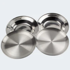 Assiette Camping Plate Et Creuse | Diamètre Env. 23 Cm | 2 Assiettes De Chaque -Célèbre Camping Magasin assiette camping plate et creuse diametre env 23 cm 2 assiettes de chaque 3