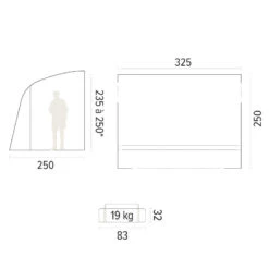 Auvent De Caravane Gonflable LAGOON -Célèbre Camping Magasin auvent de caravane gonflable lagoon 4