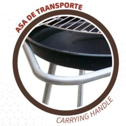 Barbecue Portable Rond 4 Hauteurs Aktive -Célèbre Camping Magasin barbecue portable rond 4 hauteurs aktive 3