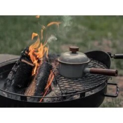 Barebones Casserole En émail / Poêle En Acier - Gris Pierre -Célèbre Camping Magasin barebones casserole en email poele en acier gris pierre 4