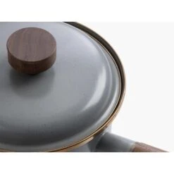 Barebones Casserole En émail / Poêle En Acier - Gris Pierre -Célèbre Camping Magasin barebones casserole en email poele en acier gris pierre 5