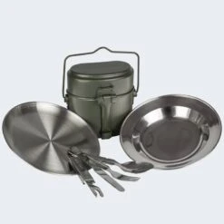Batterie De Cuisine De Camping, Assiette Plate & Creuse Et Couverts Set 9 Batterie De Cuisine De Camping, Assiette Plate & Creuse Et Couverts Set -Célèbre Camping Magasin batterie de cuisine de camping assiette plate and creuse et couverts set 2