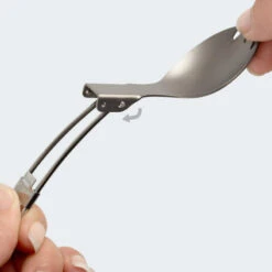 Batterie De Cuisine De Camping Set | Casseroles + Fourchette/Cuillère | Titane -Célèbre Camping Magasin batterie de cuisine de camping set casseroles fourchettecuillere titane 4