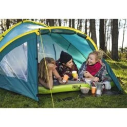 Bestway Pavillo Active Mount 3 Tente (210 + 140) X 240 X 130 Cm -Célèbre Camping Magasin bestway pavillo active mount 3 tente 210 140 x 240 x 130 cm 2
