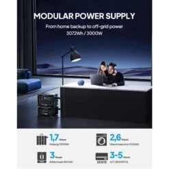 BLUETTI AC300+B300 Générateur Électrique 3072Wh,LiFePO4 Pour Panne De Courant -Célèbre Camping Magasin bluetti ac300b300 generateur electrique 3072whlifepo4 pour panne de courant 3