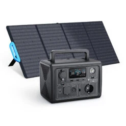 BLUETTI Générateur Électrique EB3A+PV200 268Wh/600W LiFePO4 Batterie Pour Voyage