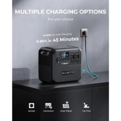 BLUETTI Générateur Électrique Portable AC180 1152Wh Batterie LiFePO4 Pour Voyage -Célèbre Camping Magasin bluetti generateur electrique portable ac180 1152wh batterie lifepo4 pour voyage 3