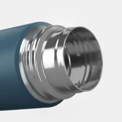 Quechua Bouteille Isotherme Inox 0,4L Avec Gobelet Pour La Randonnée - Bleu -Célèbre Camping Magasin bouteille isotherme inox 04l avec gobelet pour la randonnee bleu 6