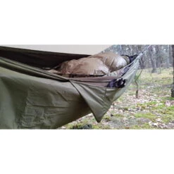 Bushmen Thermo Blanket - Bâche/Bivouac/Poncho/Sous-couverture - Olive -Célèbre Camping Magasin bushmen thermo blanket bachebivouacponchosous couverture olive 2