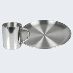 Camping Assiette Plate Et Tasse Isotherme Set | Acier Inoxydable -Célèbre Camping Magasin camping assiette plate et tasse isotherme set acier inoxydable 2