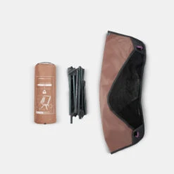 Quechua CHAISE BASSE PLIANTE DE CAMPING MH500 MARRON -Célèbre Camping Magasin chaise basse pliante de camping mh500 marron 2