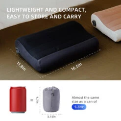 Coussin D'air Flextail Gear Zero Pillow - Beige -Célèbre Camping Magasin coussin dair flextail gear zero pillow beige 6