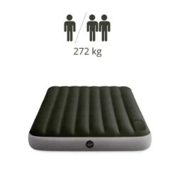 Intex Downy Full Airbed - Lit Gonflable - 191x137x25cm - Avec Accessoires -Célèbre Camping Magasin downy full airbed lit gonflable 191x137x25cm avec accessoires 2