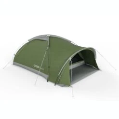 Duo Maxx - Tente De Randonnée Légère - 3 Personnes - 3,9 Kg - Vert -Célèbre Camping Magasin duo maxx tente de randonnee legere 3 personnes 39 kg vert 4