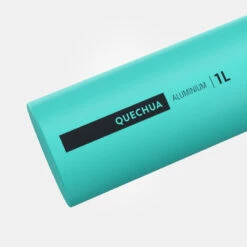 Quechua Gourde Alu 1L Avec Bouchon à Ouverture Rapide Pour La Randonnée - Vert -Célèbre Camping Magasin gourde alu 1l avec bouchon a ouverture rapide pour la randonnee vert 2