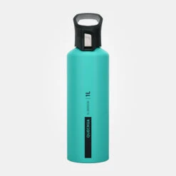 Quechua Gourde Alu 1L Avec Bouchon à Ouverture Rapide Pour La Randonnée - Vert -Célèbre Camping Magasin gourde alu 1l avec bouchon a ouverture rapide pour la randonnee vert 9