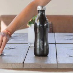 Gourde Earth Collection Simple Paroi Olive - 1200 Ml - Vert -Célèbre Camping Magasin gourde earth collection simple paroi olive 1200 ml vert 4