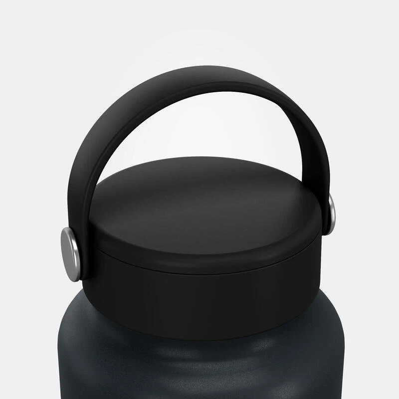 Quechua Gourde MH100 Isotherme (inox Double Paroi à Vide D'air) 0,95L Large Ouverture 4 Quechua Gourde MH100 Isotherme (inox Double Paroi à Vide D'air) 0,95L Large Ouverture – Image 4