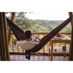 TICKET TO THE MOON Hamac TTTM Compact Chocolate -Célèbre Camping Magasin hamac tttm compact chocolate 2