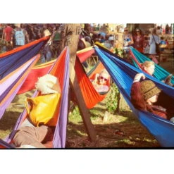 TICKET TO THE MOON Hamac TTTM Compact Jaune Foncé -Célèbre Camping Magasin hamac tttm compact jaune fonce 4