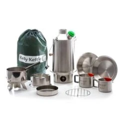 Kelly Kettle Kit 'Base Camp' Ultime - Acier Inoxydable NOUVEAU -Célèbre Camping Magasin kelly kettle kit base camp ultime acier inoxydable nouveau 3