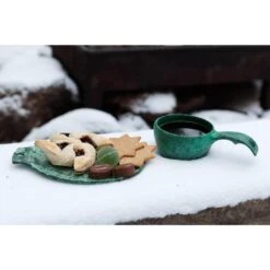 Kupilka Boîte-cadeau-Tasse, Cuillère Et Bol-Conifère (Vert) -Célèbre Camping Magasin kupilka boite cadeau tasse cuillere et bol conifere vert 5