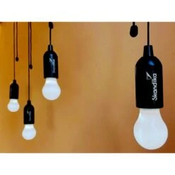 Lampe De Camping Skandika Narvik | Set De 4 Lampes LED, Pull Light, à Piles -Célèbre Camping Magasin lampe de camping skandika narvik set de 4 lampes led pull light a piles 2