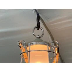 Lampe Lanterne De Camping LED Kiruna - Rechargeable - USB - Bambou - Style Rétro -Célèbre Camping Magasin lampe lanterne de camping led kiruna rechargeable usb bambou style retro 3