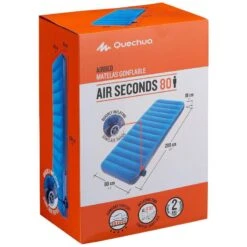 Quechua MATELAS GONFLABLE DE CAMPING - AIR SECONDS 80 CM - 1 PERSONNE 13 Quechua MATELAS GONFLABLE DE CAMPING - AIR SECONDS 80 CM - 1 PERSONNE -Célèbre Camping Magasin matelas gonflable de camping air seconds 80 cm 1 personne 3