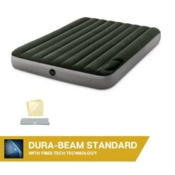 Matelas Gonflable - Intex Downy -2 Personnes - 152x203x25 Cm (BxLxH) -Célèbre Camping Magasin matelas gonflable intex downy 2 personnes 152x203x25 cm bxlxh 3