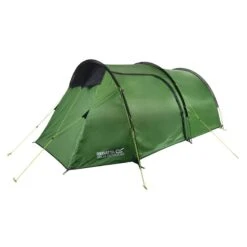 Regatta Montegra Tente Tunnel De Camping Pour 4 Adultes - Vert