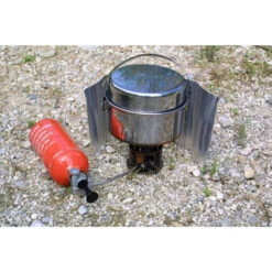 Origin Outdoors Windscreen En Aluminium (Rouleau) 18cm De Hauteur -Célèbre Camping Magasin origin outdoors windscreen en aluminium rouleau 18cm de hauteur 3