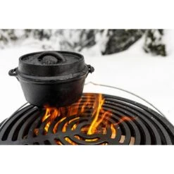 Petromax Dutch Oven FT1-1QT - Avec Pieds -Célèbre Camping Magasin petromax dutch oven ft1 1qt avec pieds 3