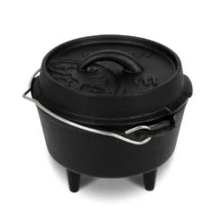 Petromax Dutch Oven FT1-1QT - Avec Pieds -Célèbre Camping Magasin petromax dutch oven ft1 1qt avec pieds 4