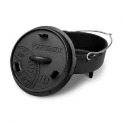 Petromax Dutch Oven FT3-3QT - Avec Pieds -Célèbre Camping Magasin petromax dutch oven ft3 3qt avec pieds 2