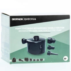 Quechua POMPE ÉLECTRIQUE COMPACTE POUR LE CAMPING - RECHARGEABLE SUR SECTEUR -Célèbre Camping Magasin pompe electrique compacte pour le camping rechargeable sur secteur 4