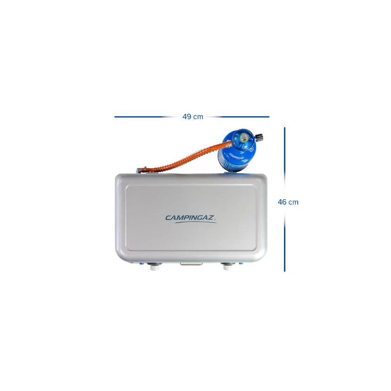 Campingaz Réchaud De Camping à Gaz 2 Feux Camp & Grill - Plancha, Grill Et Wok 8 Campingaz Réchaud De Camping à Gaz 2 Feux Camp & Grill - Plancha, Grill Et Wok – Image 8