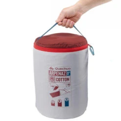 Quechua SAC DE COUCHAGE EN COTON POUR LE CAMPING - ARPENAZ 0° COTON -Célèbre Camping Magasin sac de couchage en coton pour le camping arpenaz 0 coton 9