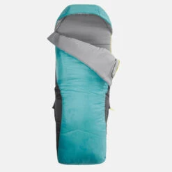 Quechua SAC DE COUCHAGE ENFANT 2 EN 1 - SLEEPIN BED JUNIOR 10°C BLEU -Célèbre Camping Magasin sac de couchage enfant 2 en 1 sleepin bed junior 10c bleu 2
