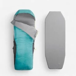 Célèbre Camping Magasin 5 Quechua SAC DE COUCHAGE ENFANT 2 EN 1 - SLEEPIN BED JUNIOR 10°C BLEU