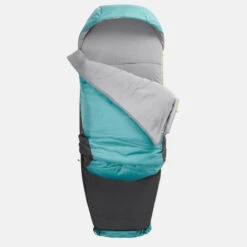 Quechua SAC DE COUCHAGE ENFANT 2 EN 1 - SLEEPIN BED JUNIOR 10°C BLEU -Célèbre Camping Magasin sac de couchage enfant 2 en 1 sleepin bed junior 10c bleu 3