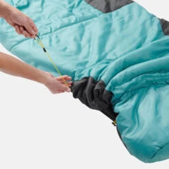 Quechua SAC DE COUCHAGE ENFANT 2 EN 1 - SLEEPIN BED JUNIOR 10°C BLEU -Célèbre Camping Magasin sac de couchage enfant 2 en 1 sleepin bed junior 10c bleu 8