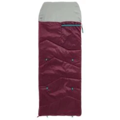 Quechua SAC DE COUCHAGE ENFANT MH100 10°C - PRUNE -Célèbre Camping Magasin sac de couchage enfant mh100 10c prune 3