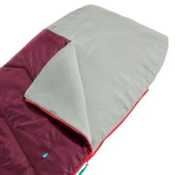 Quechua SAC DE COUCHAGE ENFANT MH100 10°C - PRUNE -Célèbre Camping Magasin sac de couchage enfant mh100 10c prune 7