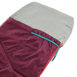 Quechua SAC DE COUCHAGE ENFANT MH100 10°C - PRUNE -Célèbre Camping Magasin sac de couchage enfant mh100 10c prune 8